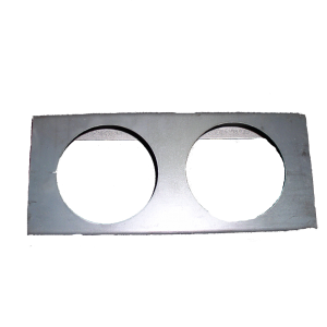 LIGHTBOX - 2 HOLE **UNPAINTED** (AL20)