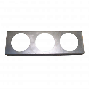LIGHTBOX - 3 HOLE **UNPAINTED** (AL21)